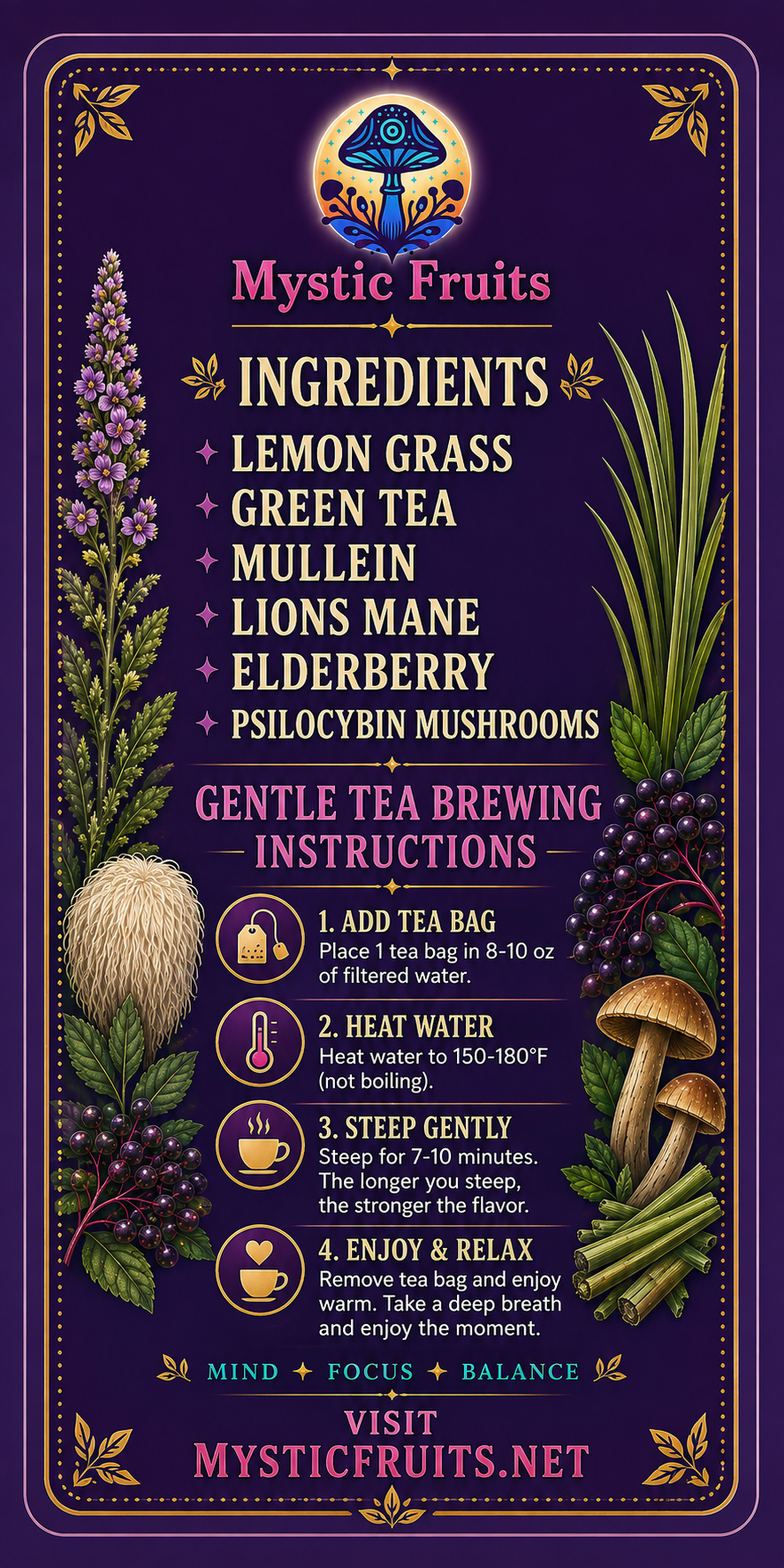 Microdose wellness tea