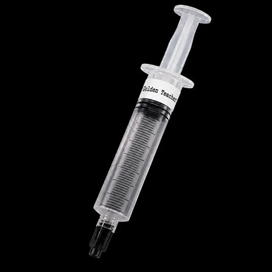 Golden Teacher Spore Syringe
