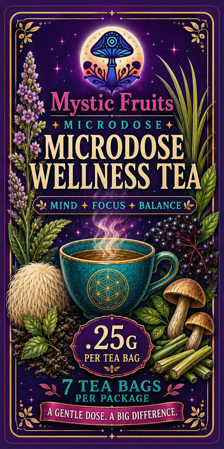 Microdose wellness tea