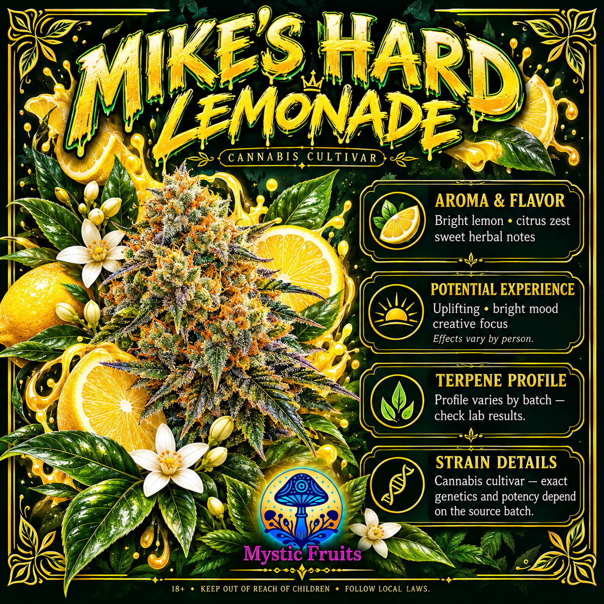 Mikes Hard Lemonade THCa 7 Grams