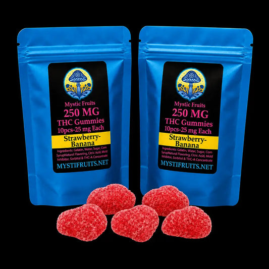 THC Gummies 250mg 2 Pack