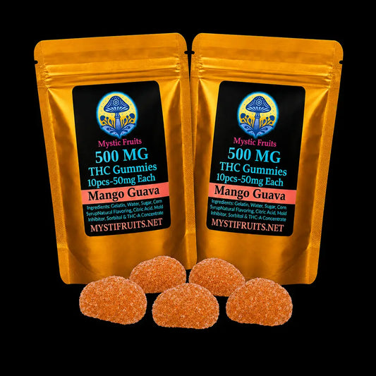 THC Gummies 500mg 2 Pack